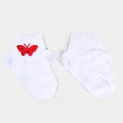 Baby Lace Frill Socks | 4M+