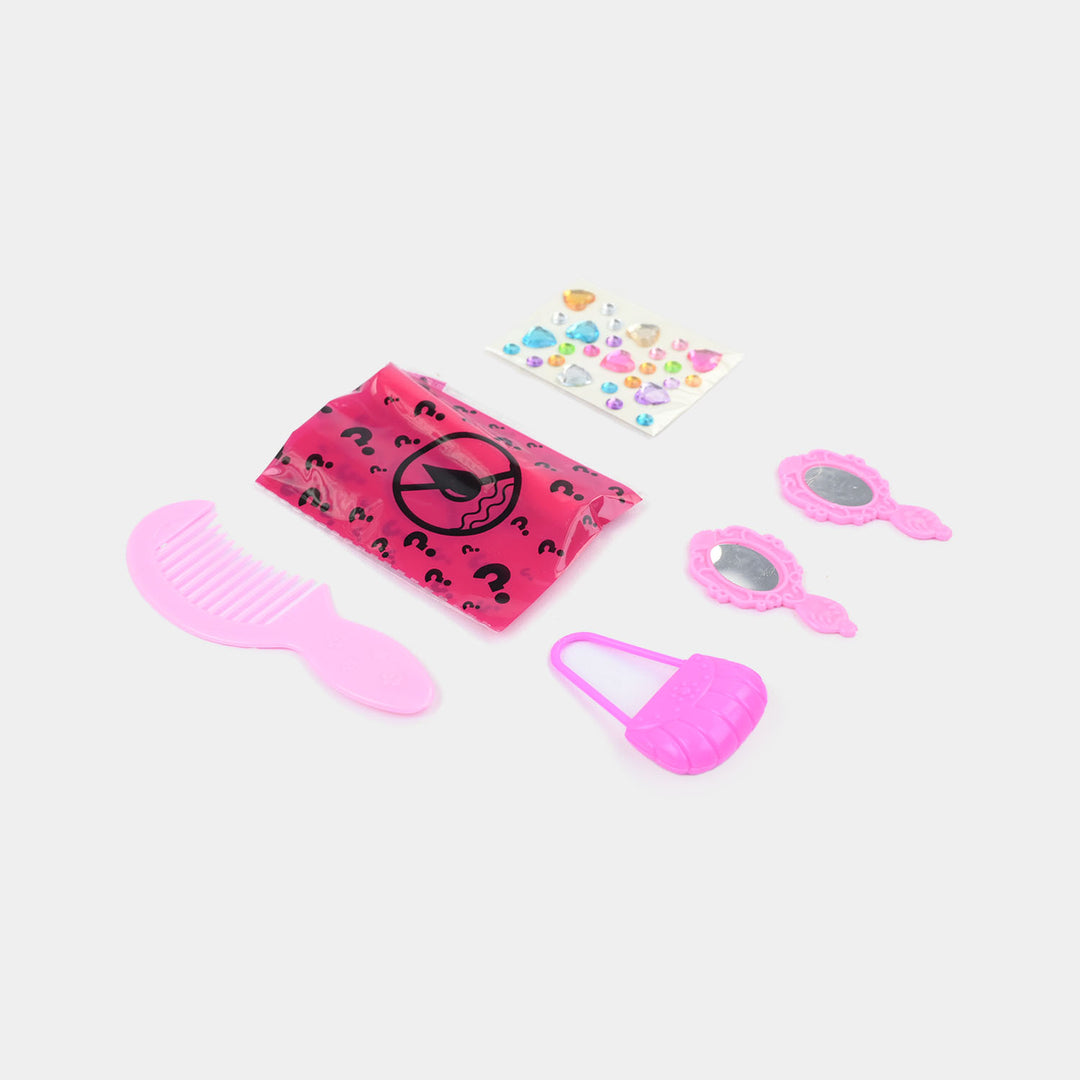 Fashion Doll Makeup Nail Polish With Light & Music