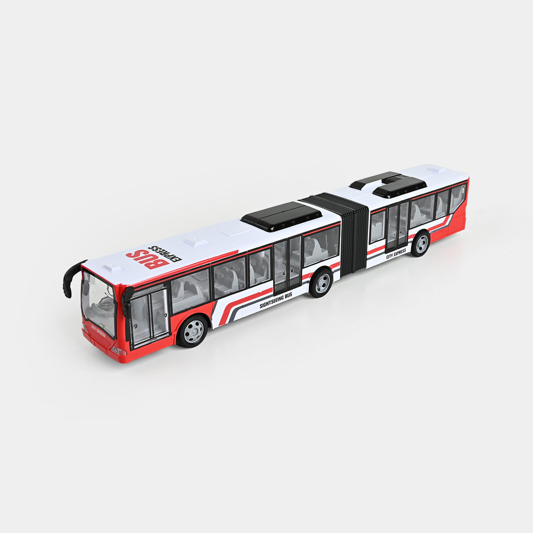 Remote Control City Long Bus Toy For Kids