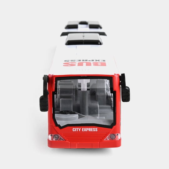 Remote Control City Long Bus Toy For Kids