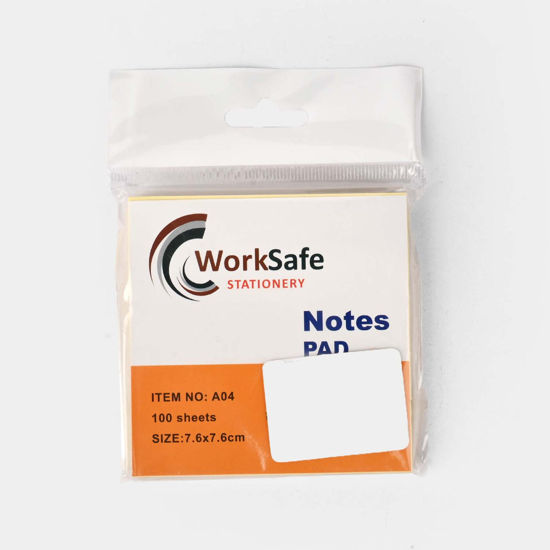 Work Safe Sticky Note (3x3)