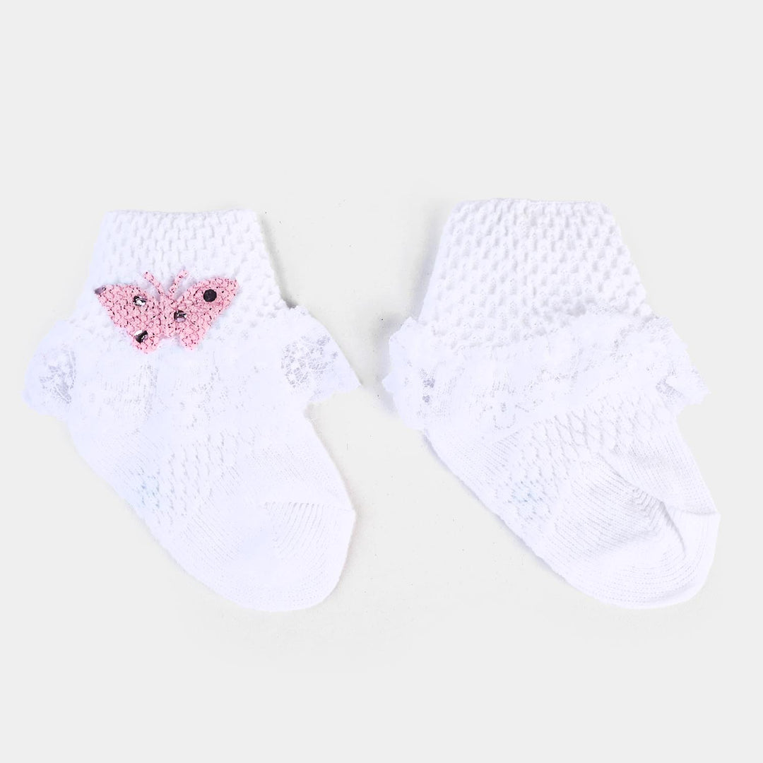 Baby Lace Frill Socks | 4M+