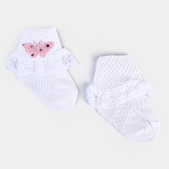 Baby Lace Frill Socks | 4M+