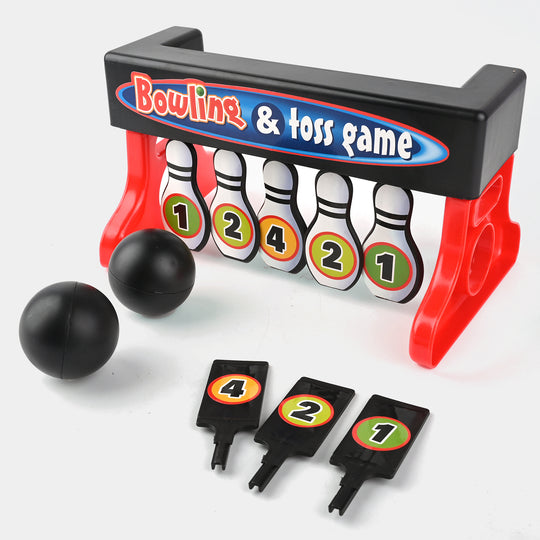 2 In 1 Bowling & Toss Game