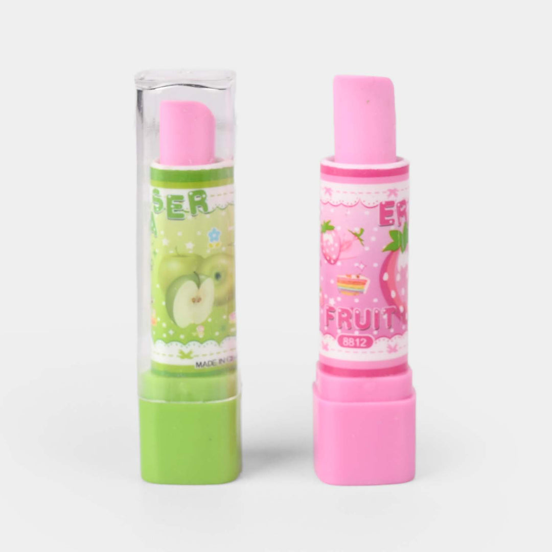 Lipstick-Style Eraser Set
