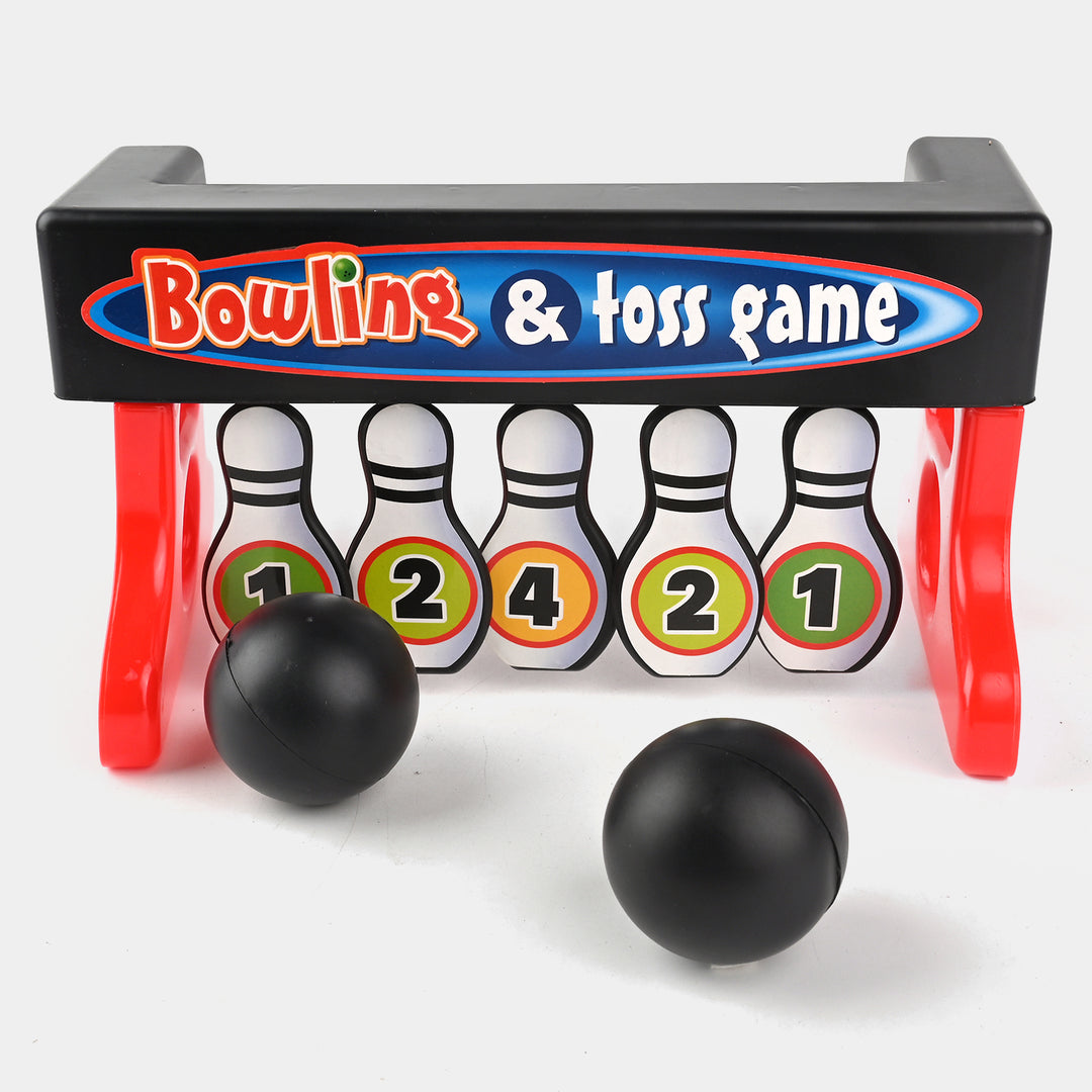 2 In 1 Bowling & Toss Game