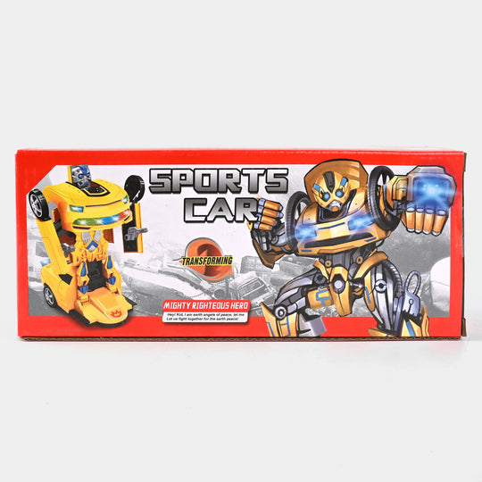 Robot Transformer Car For Kids