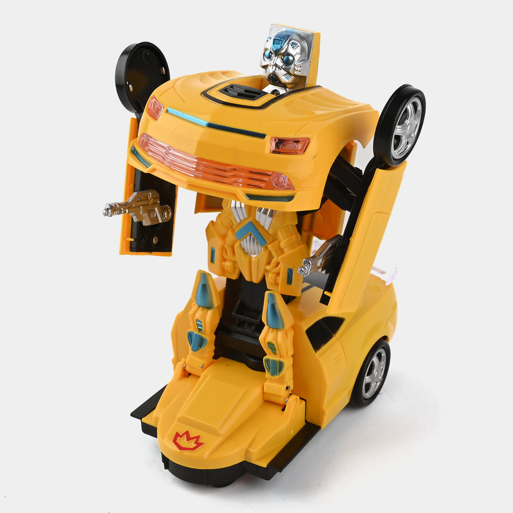 Robot Transformer Car For Kids