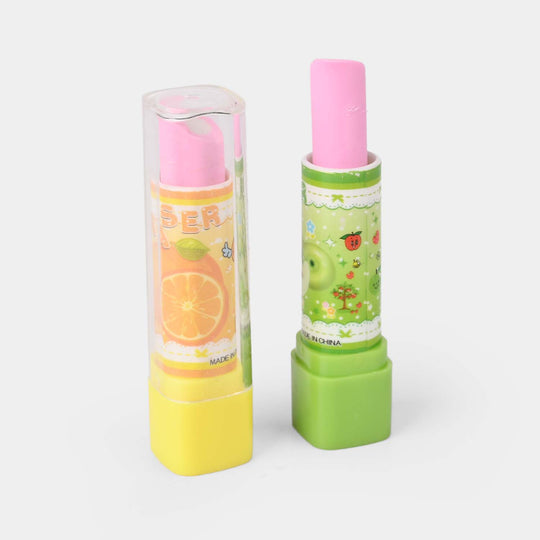 Lipstick-Style Eraser Set