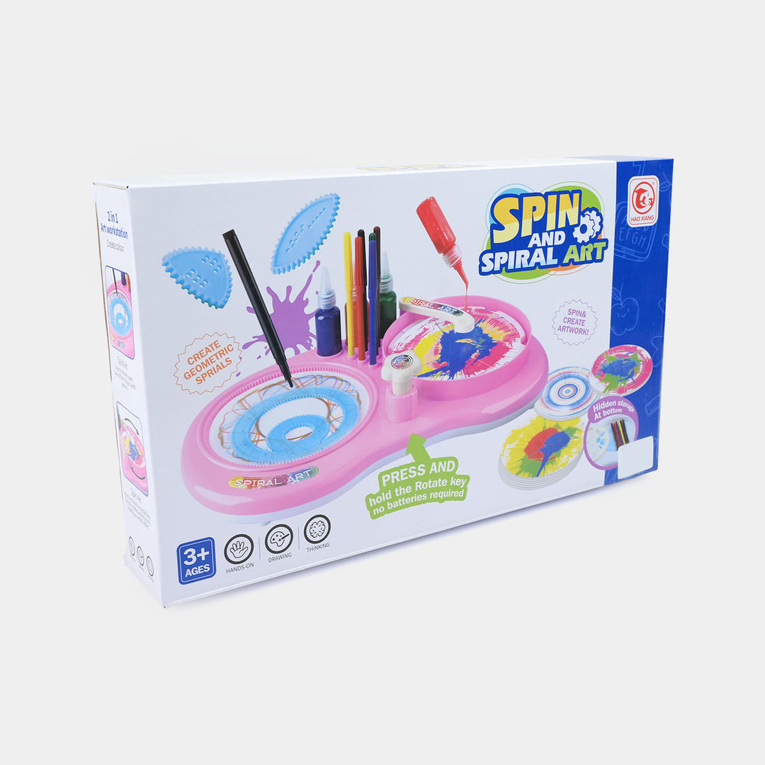 Spiral Art Graffiti Drawing Board