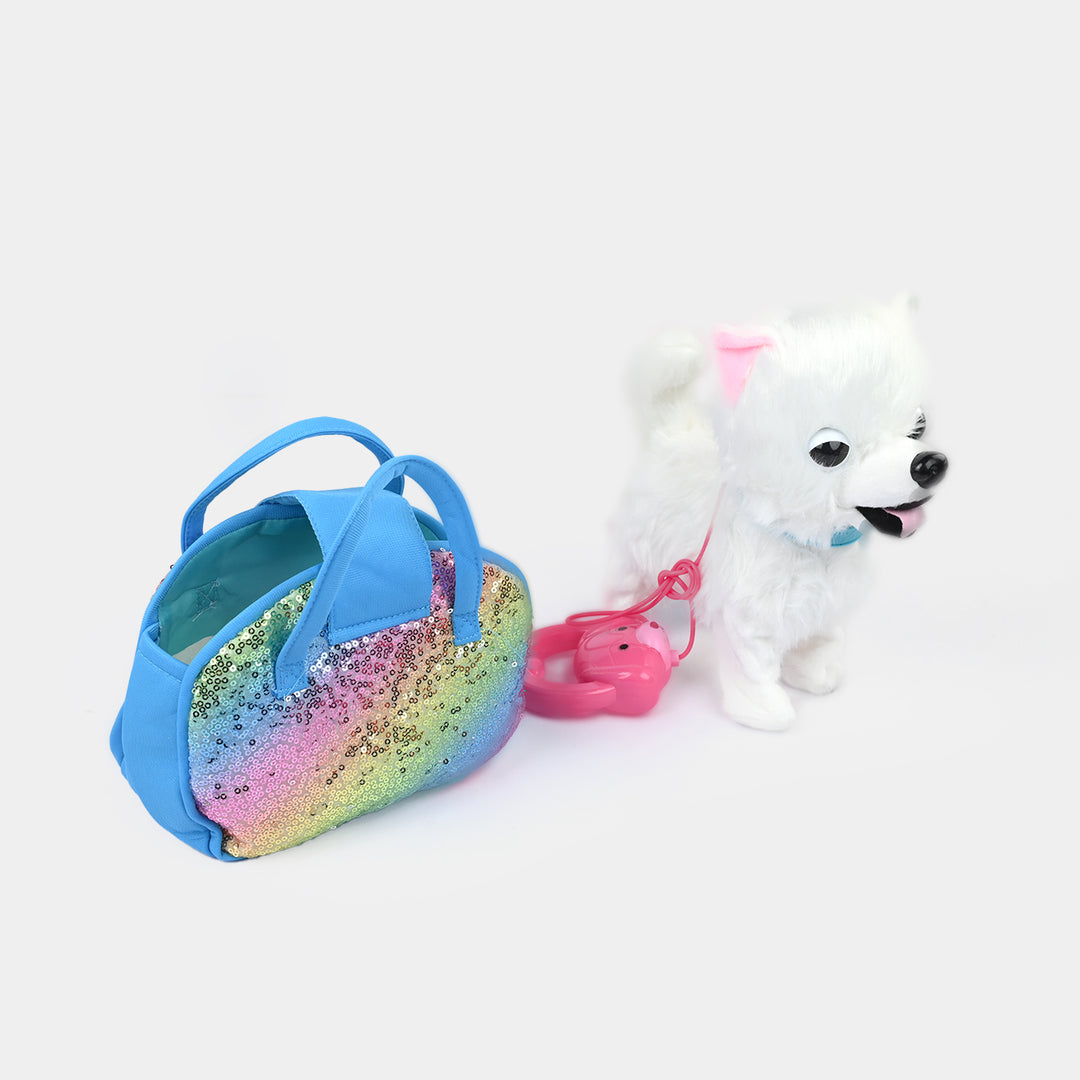 Electronic Walking & Sound Plush Toy