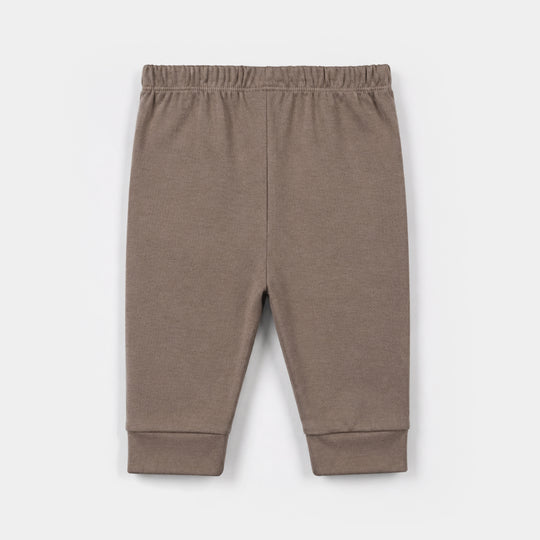 Infant Boys Cotton Interlock Knitted Suit 319 - 020- Brown