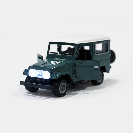 Die-Cast Model Vehicle With Lights & Sound – Pull-Back Action Fun