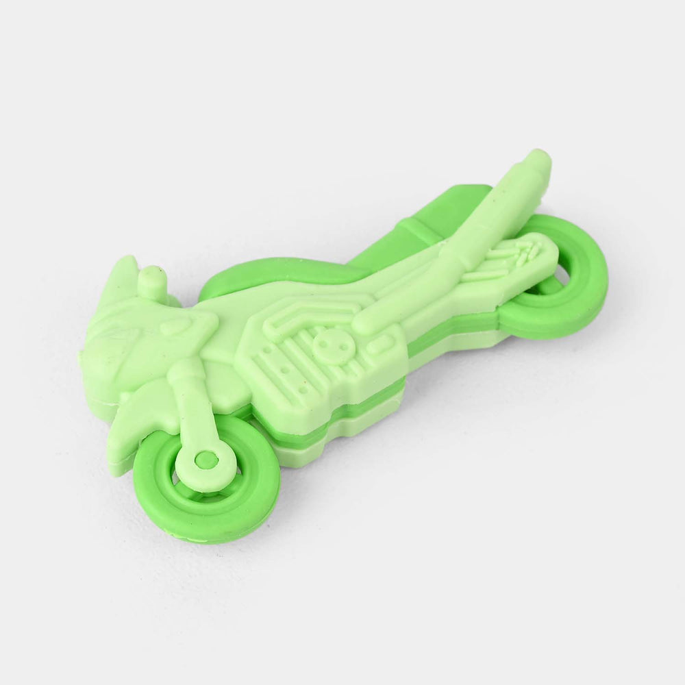 Mini Eraser Motorcycle Shape Design