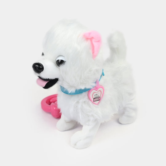 Electronic Walking & Sound Plush Toy
