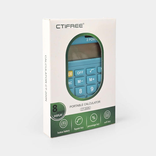 Pocket Calculator with Protective Cover