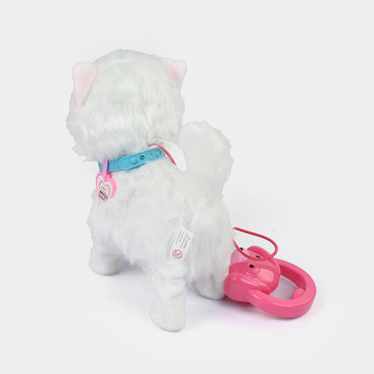 Electronic Walking & Sound Plush Toy
