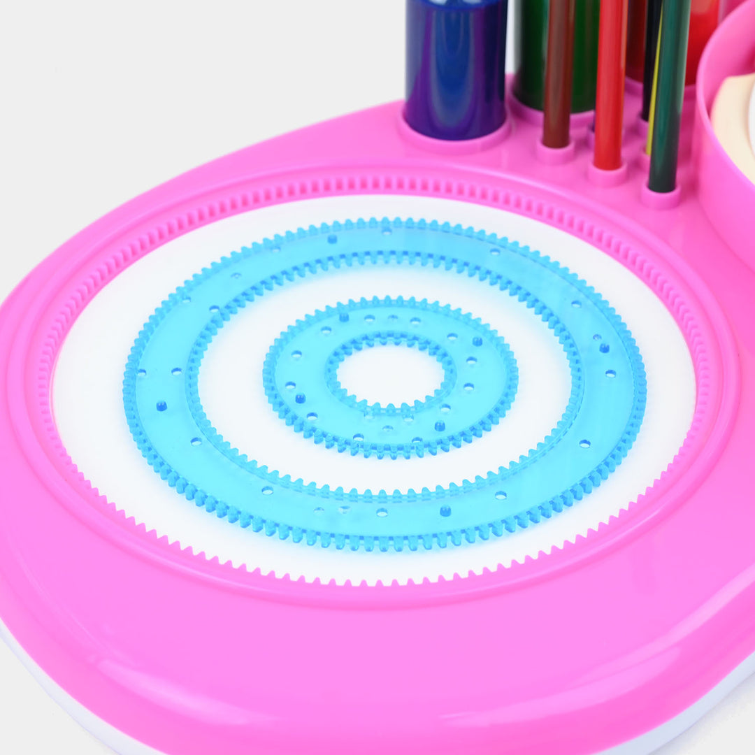 Spiral Art Graffiti Drawing Board