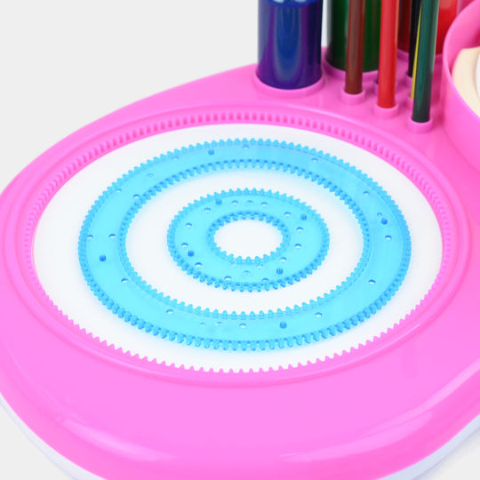 Spiral Art Graffiti Drawing Board
