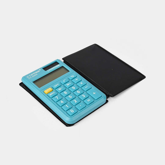 Pocket Calculator with Protective Cover