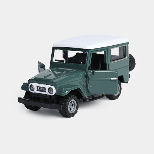 Die-Cast Model Vehicle With Lights & Sound – Pull-Back Action Fun