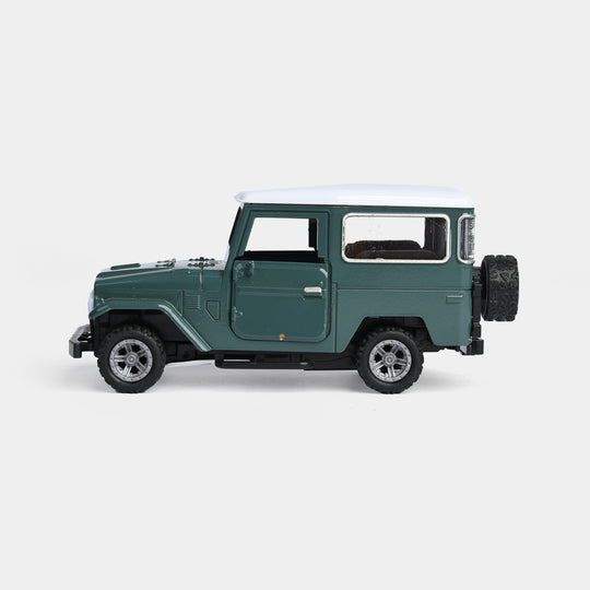 Die-Cast Model Vehicle With Lights & Sound – Pull-Back Action Fun