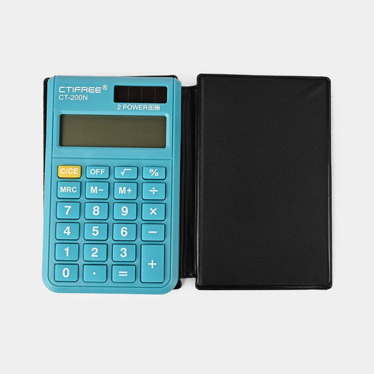Pocket Calculator with Protective Cover