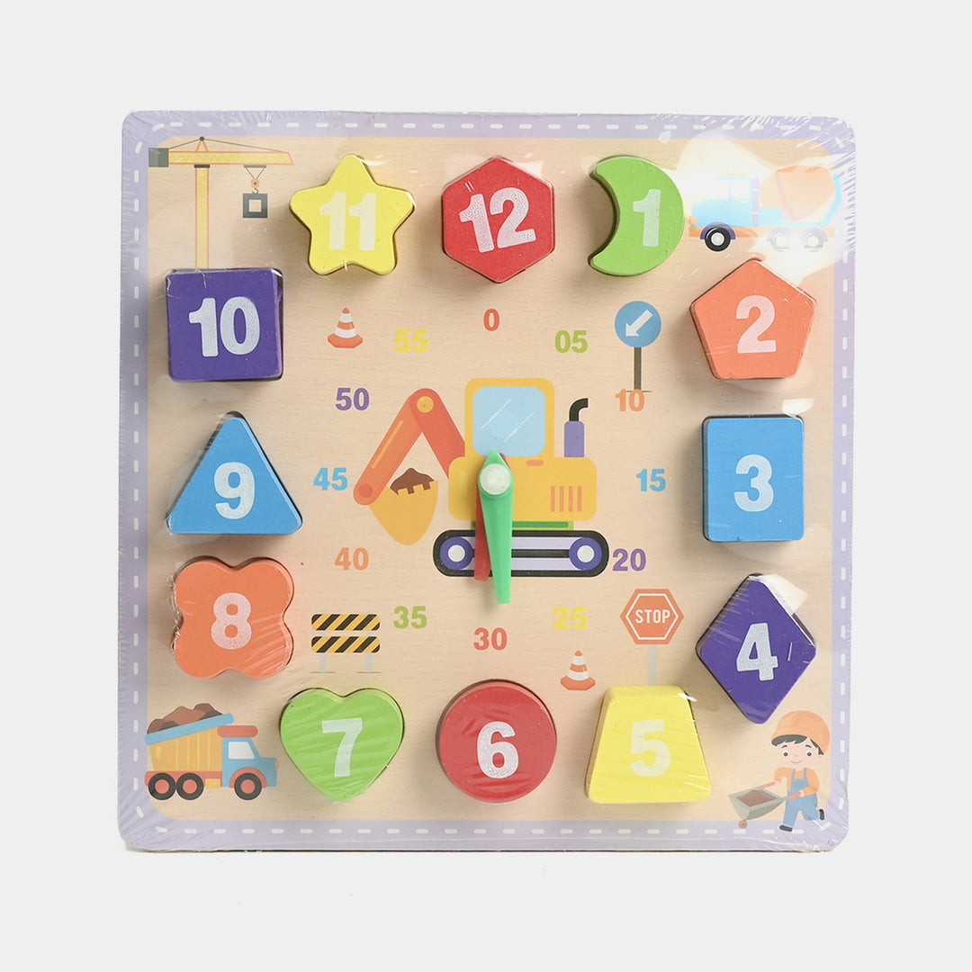 Clock Puzzle For Kids