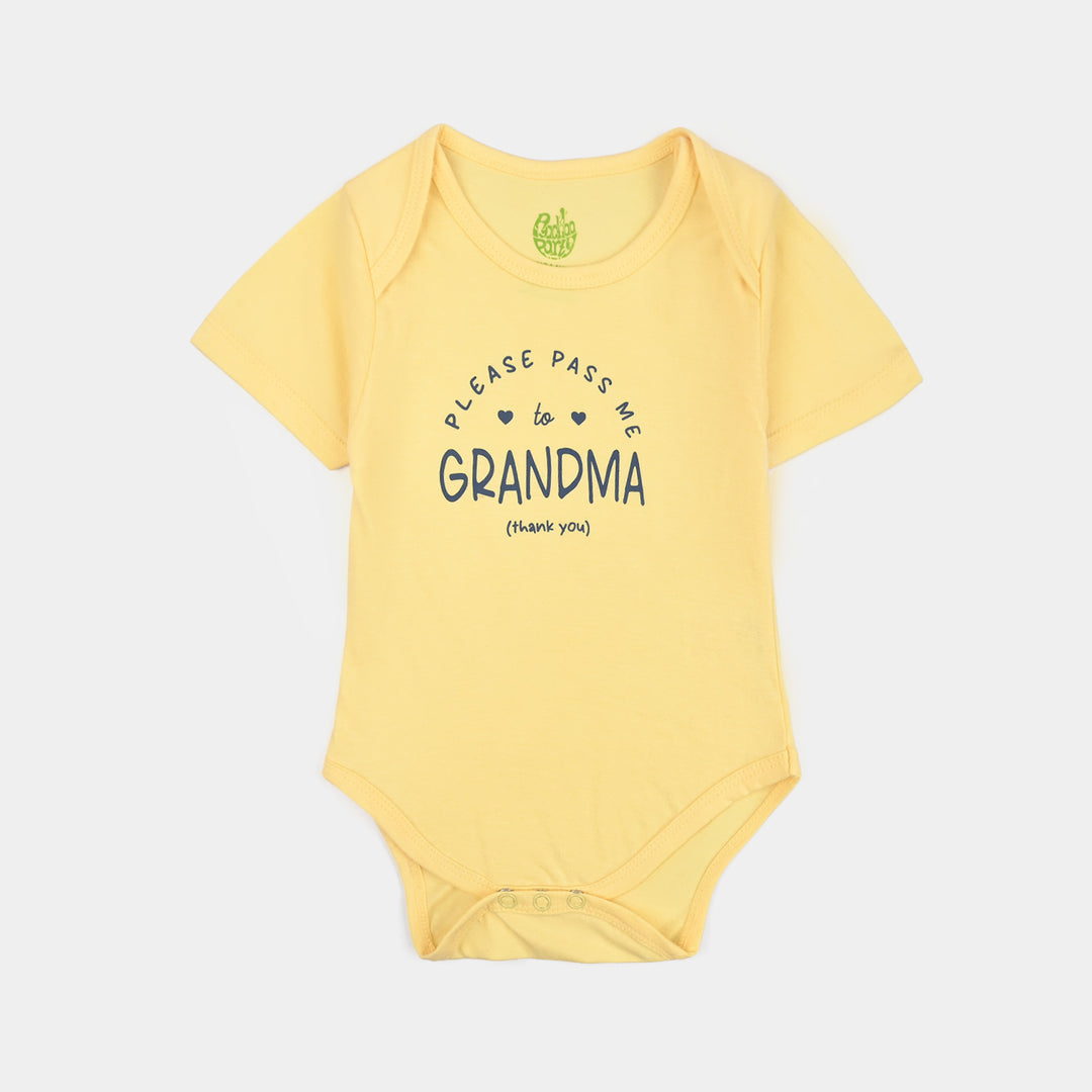 Infant Boys Cotton Jersey 2 Piece Set GRANDMA