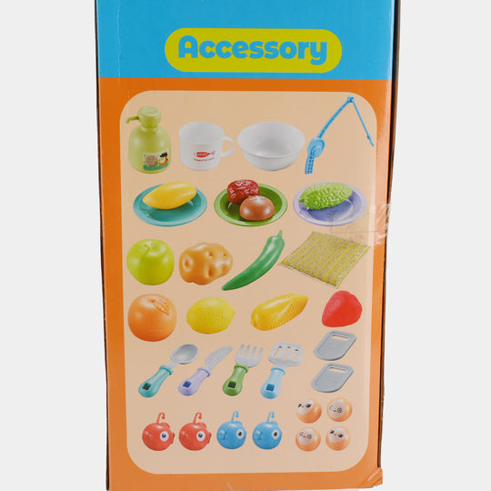 Go Fishing Play Water – Vegetable Washing Basin Playset