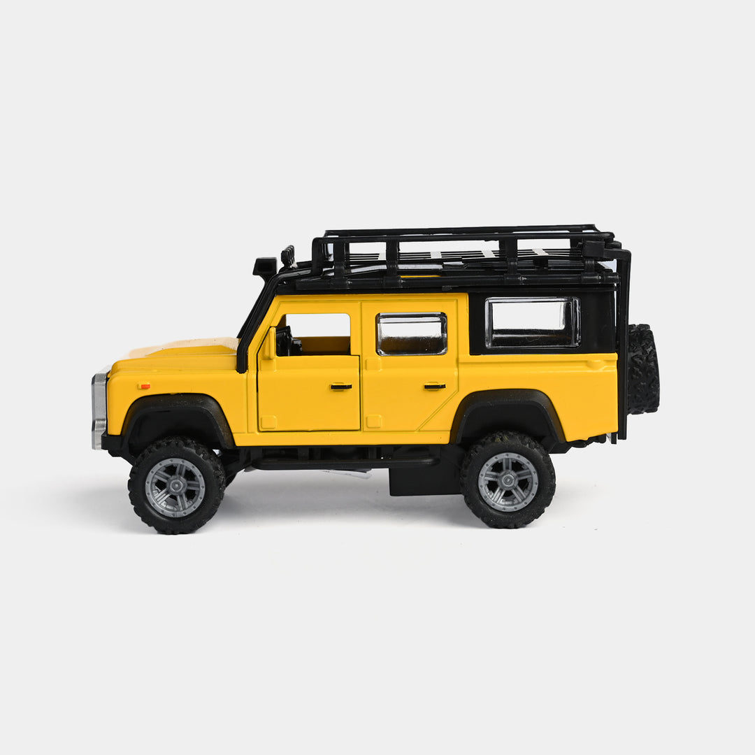 Die-Cast Model Vehicle With Lights & Sound – Pull-Back Action Fun