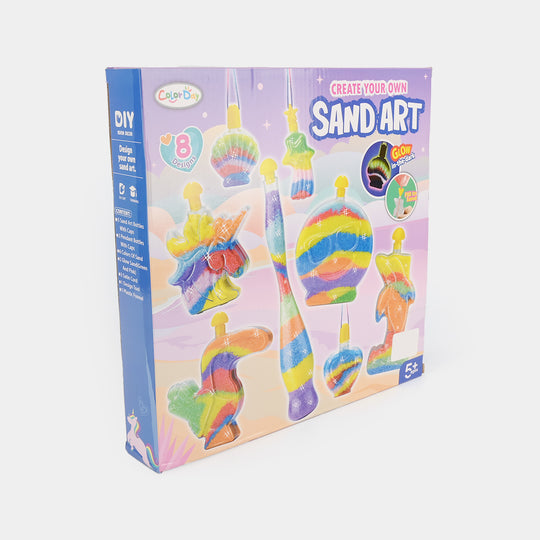 Create Your Own Sand Art – Glow-in-the-Dark Activity Kit for Kids
