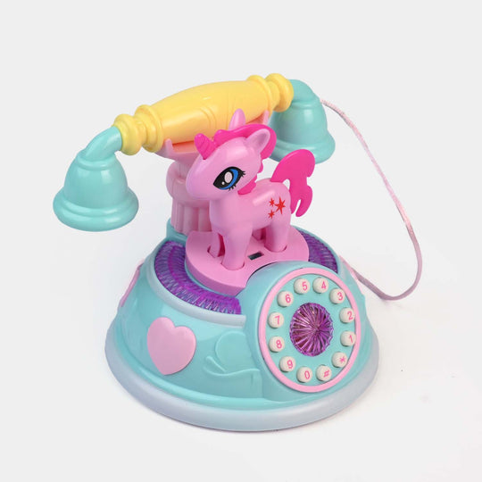 Telephone Toy With Light, Music For Kids