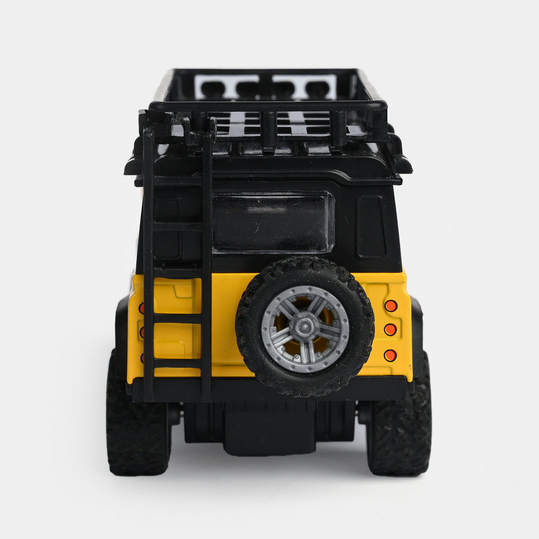 Die-Cast Model Vehicle With Lights & Sound – Pull-Back Action Fun