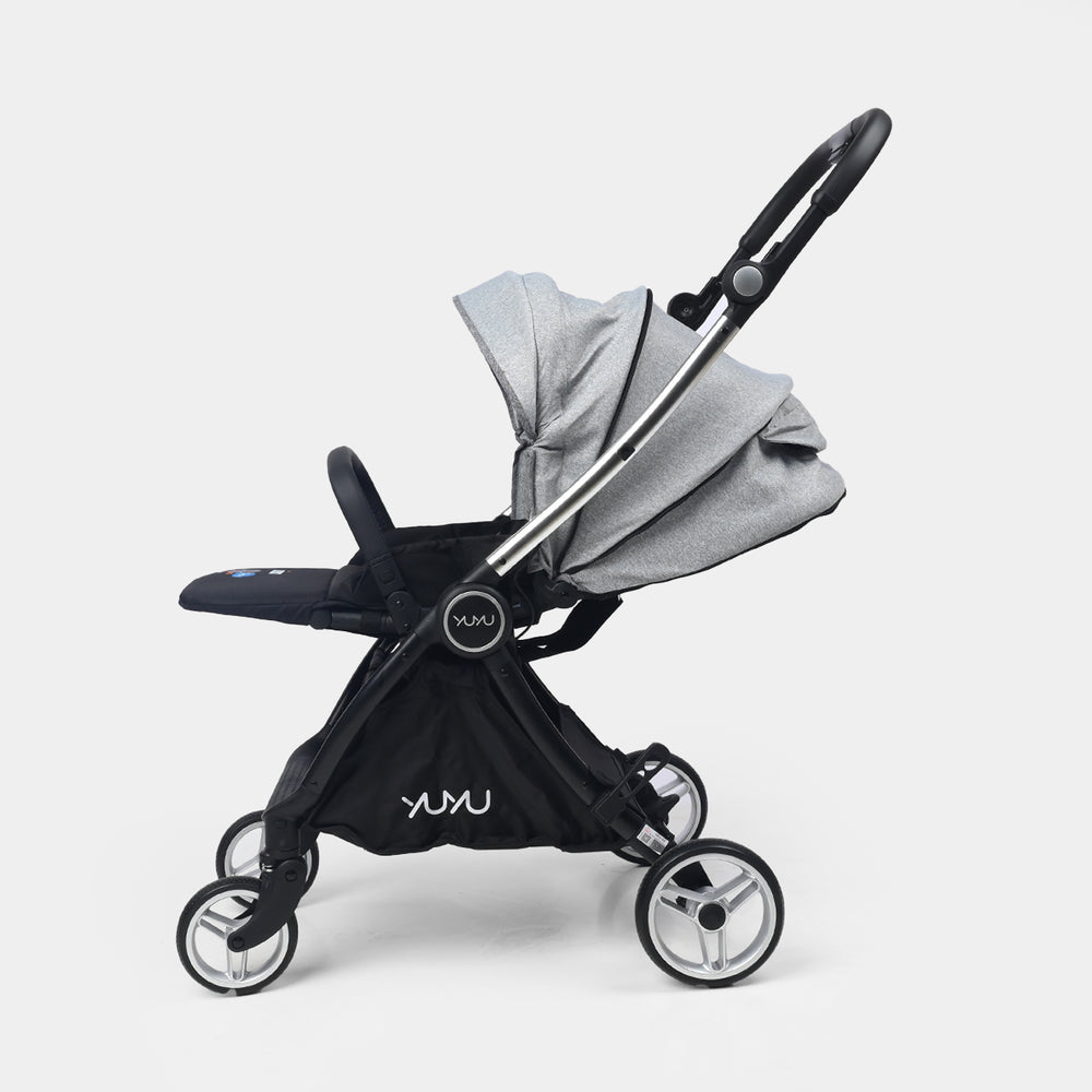 Foldable Lightweight Baby Stroller | Y7703 Grey