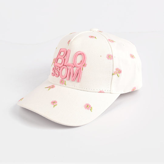 Girls Cotton Twill Cap/Hat