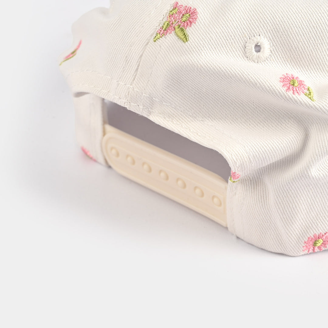 Girls Cotton Twill Cap/Hat