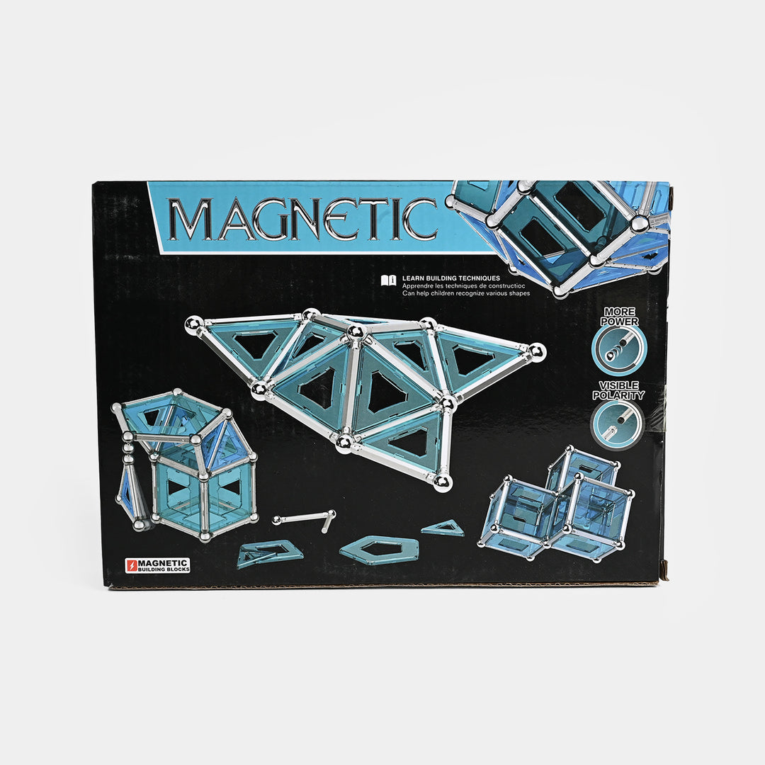 3D Crystal Magnetic Building Blocks Puzzle 66Pcs