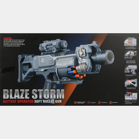 Blaze Storm Battery Operated Soft Dart Blaster