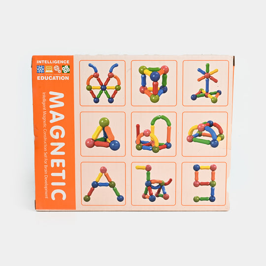 Intelligent Magnetic Rod Puzzle for Kids