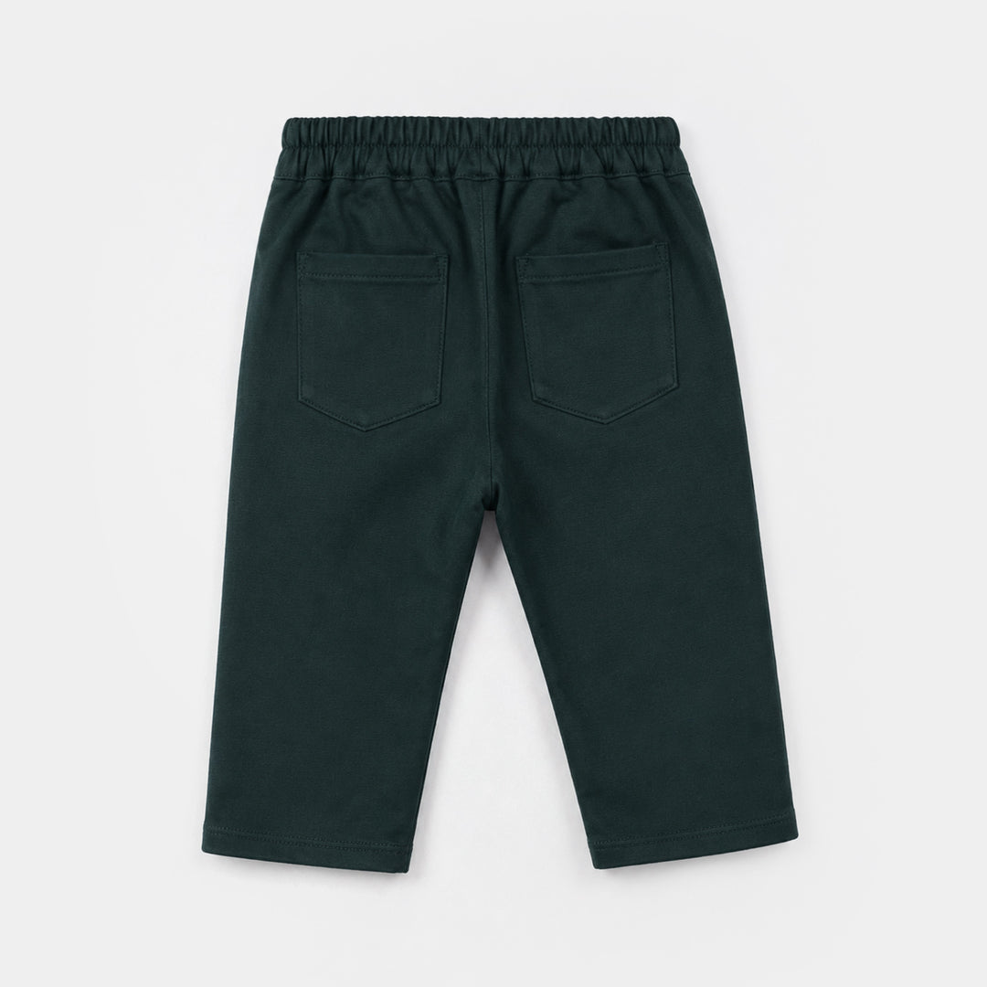 Infant Boys Cotton Interlock 3 - PC 320 - 028- White.Green