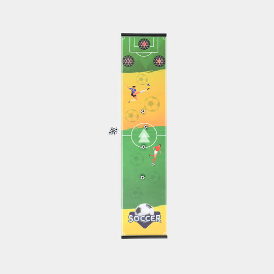 Tabletop Soccer Sliding Game Mat for Kids