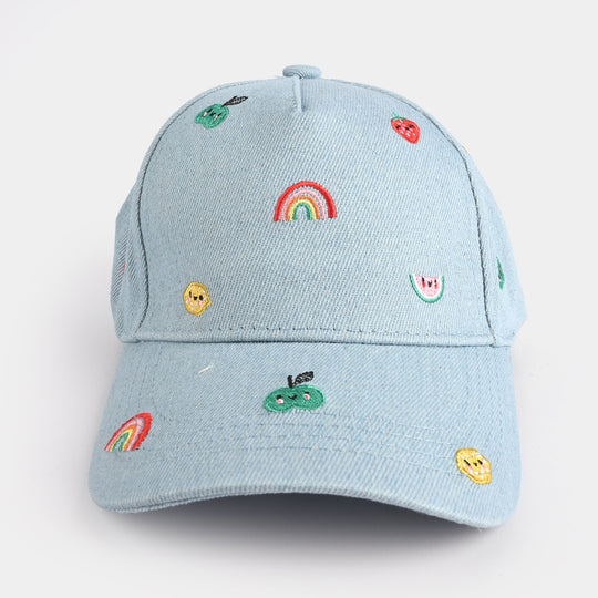 Girls Cotton Twill Cap/Hat