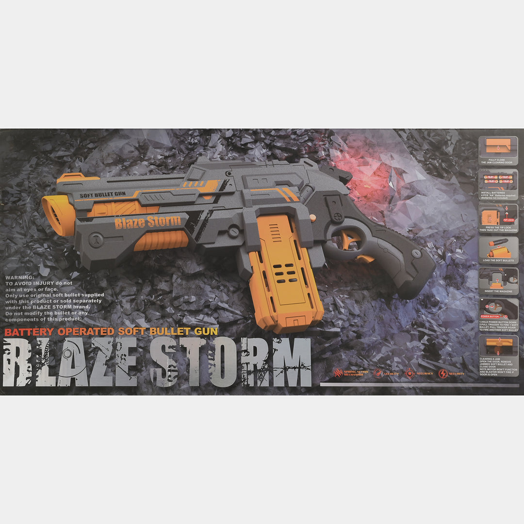 Blaze Storm Battery Operated Soft Dart Blaster