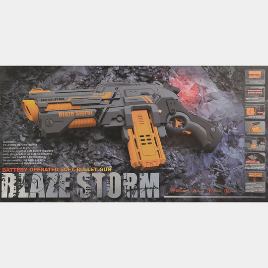 Blaze Storm Battery Operated Soft Dart Blaster
