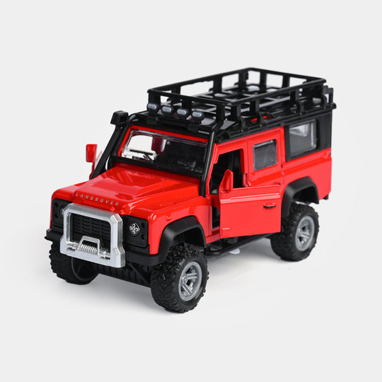 Die-Cast Model Vehicle With Lights & Sound – Pull-Back Action Fun