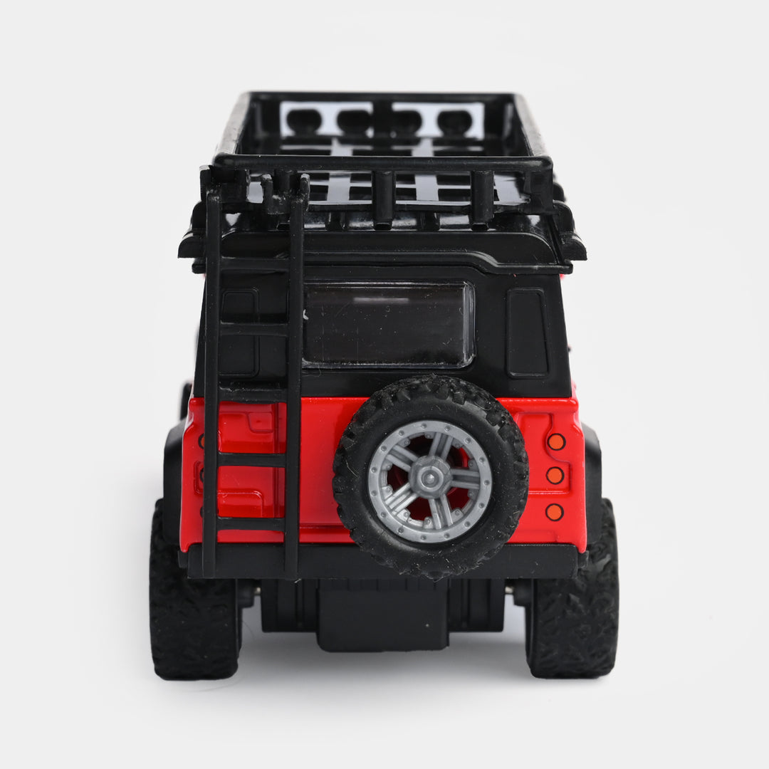 Die-Cast Model Vehicle With Lights & Sound – Pull-Back Action Fun