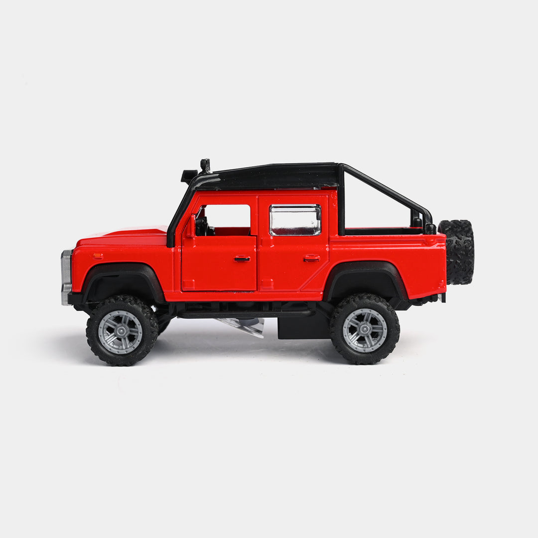 Die-Cast Model Vehicle With Lights & Sound – Pull-Back Action Fun