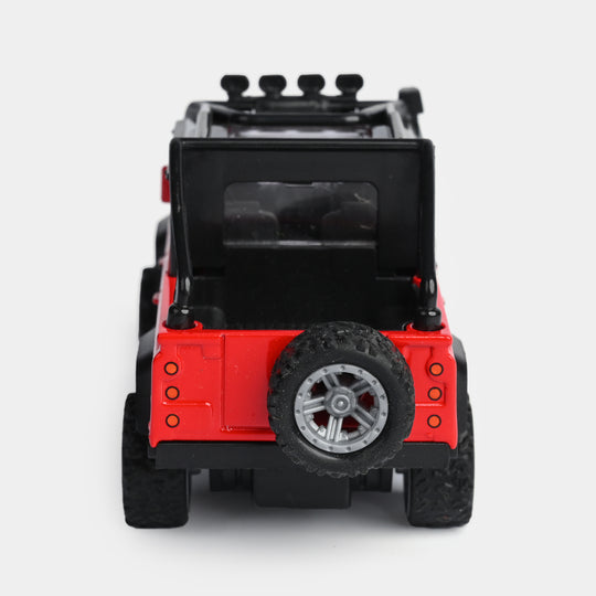 Die-Cast Model Vehicle With Lights & Sound – Pull-Back Action Fun