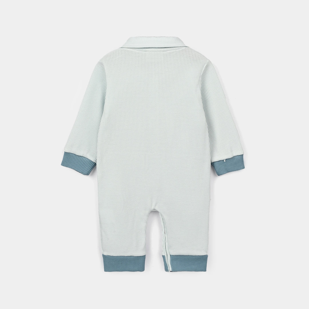 Infant Boys Thermal Knitted Romper 319 - 031-Green